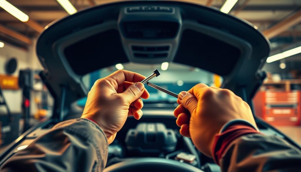 kroki postępowania podczas zapalenia się kontrolki