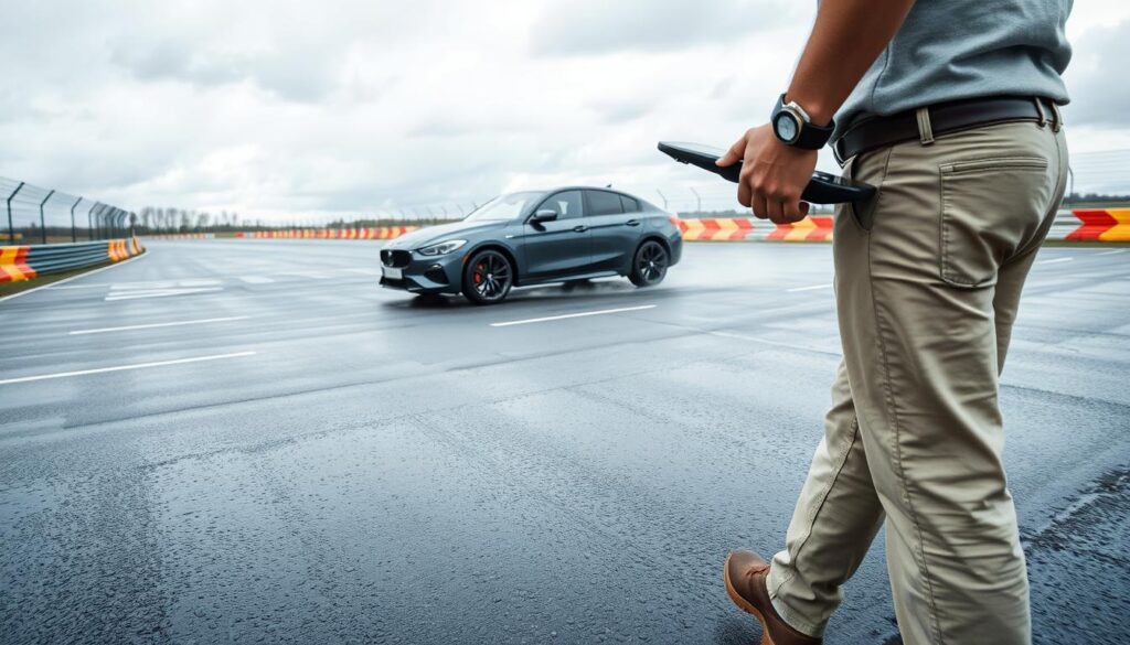 Badanie przyczepności i kontrola prędkości