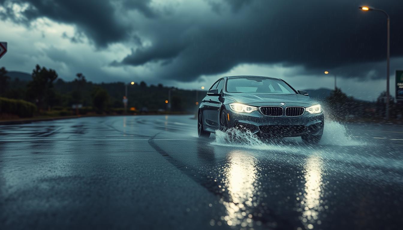 Aquaplaning jak uniknąć – poradnik kierowcy
