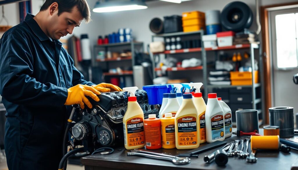 porady dotyczące płukanki silnika