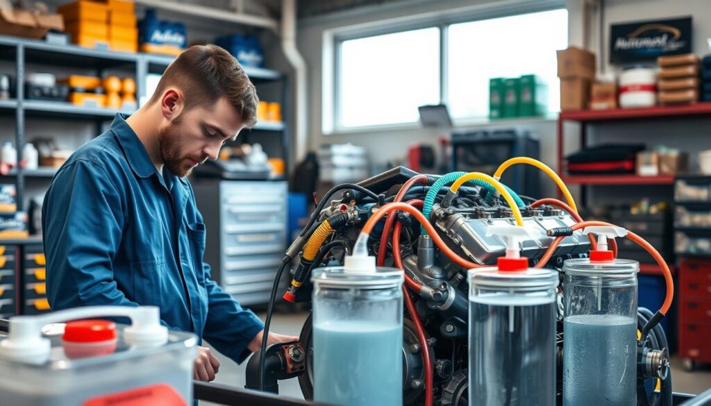 prawidłowe płukanie silnika