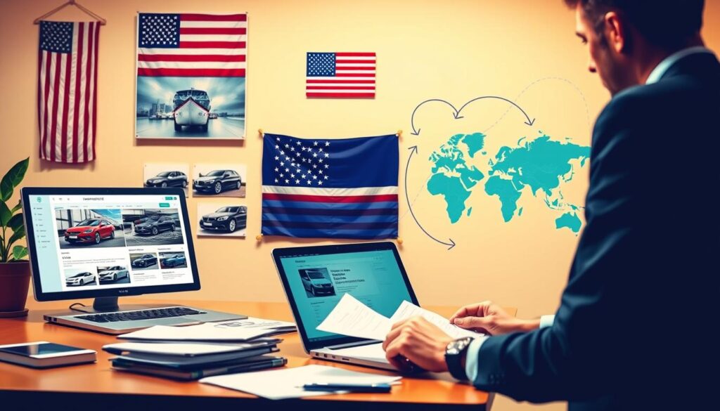 proces sprowadzania auta z USA