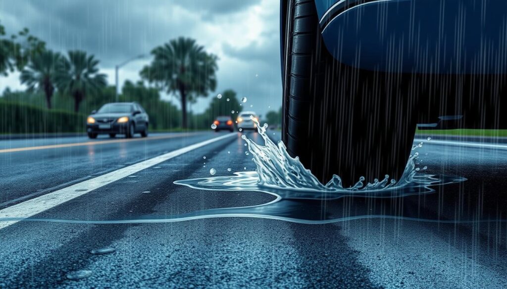 przyczyny aquaplaningu