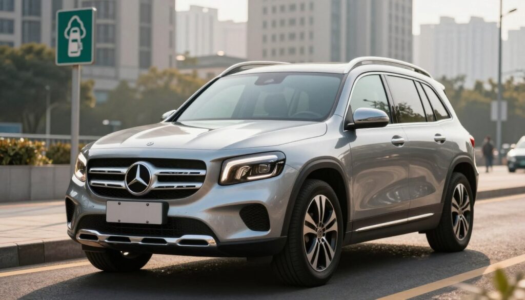 Analiza spalania Mercedes GLB