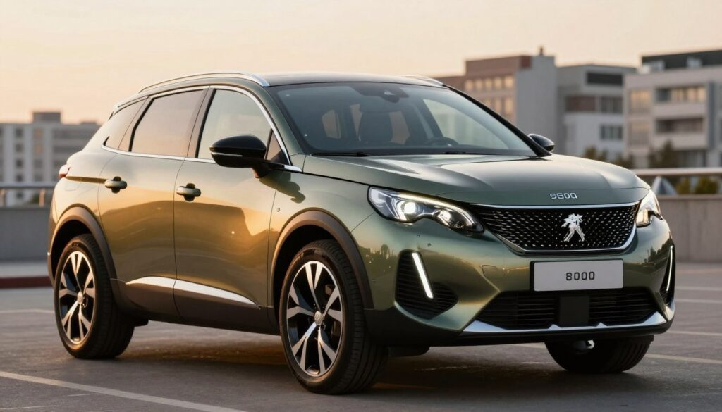 Wygląd zewnętrzny Peugeot 3008 Wygląd zewnętrzny Peugeot 3008
