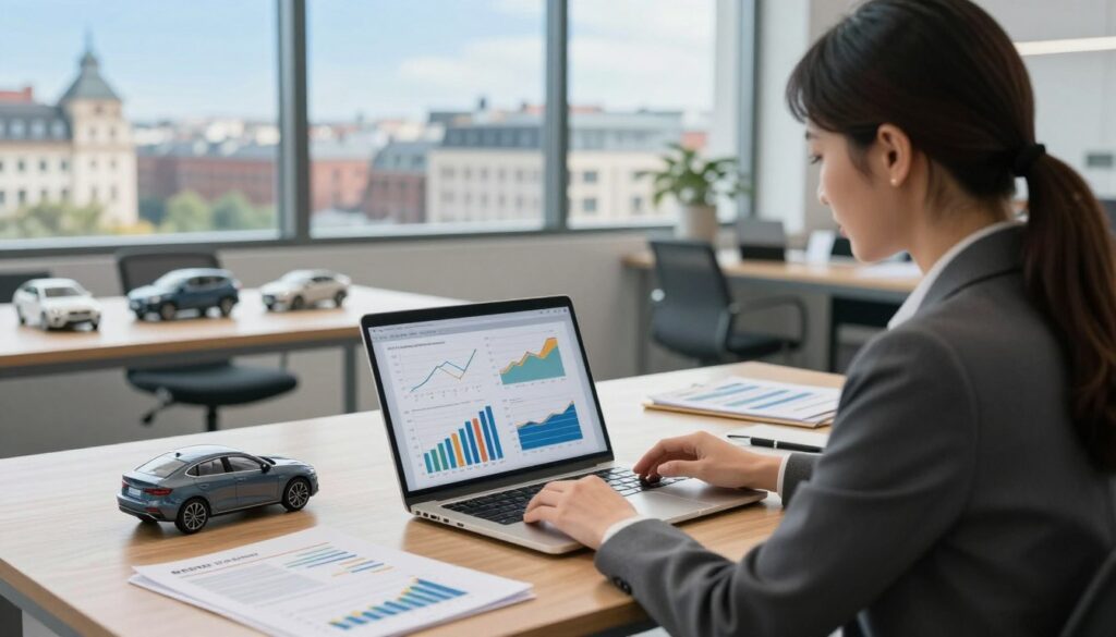 analiza sprzedaży samochodów