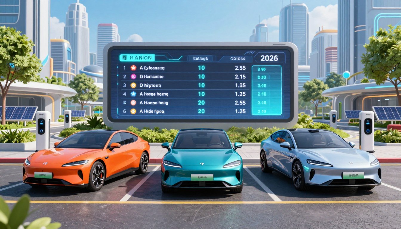 Auta elektryczne ranking 2026 – ranking 2026 i praktyczne porady