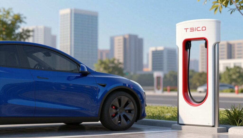 ładowania tesla model y