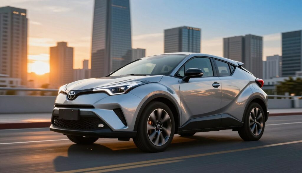 oryginalny wygląd toyota c-hr