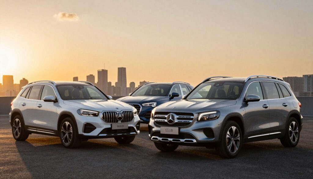 porównanie mercedes glb z konkurencją
