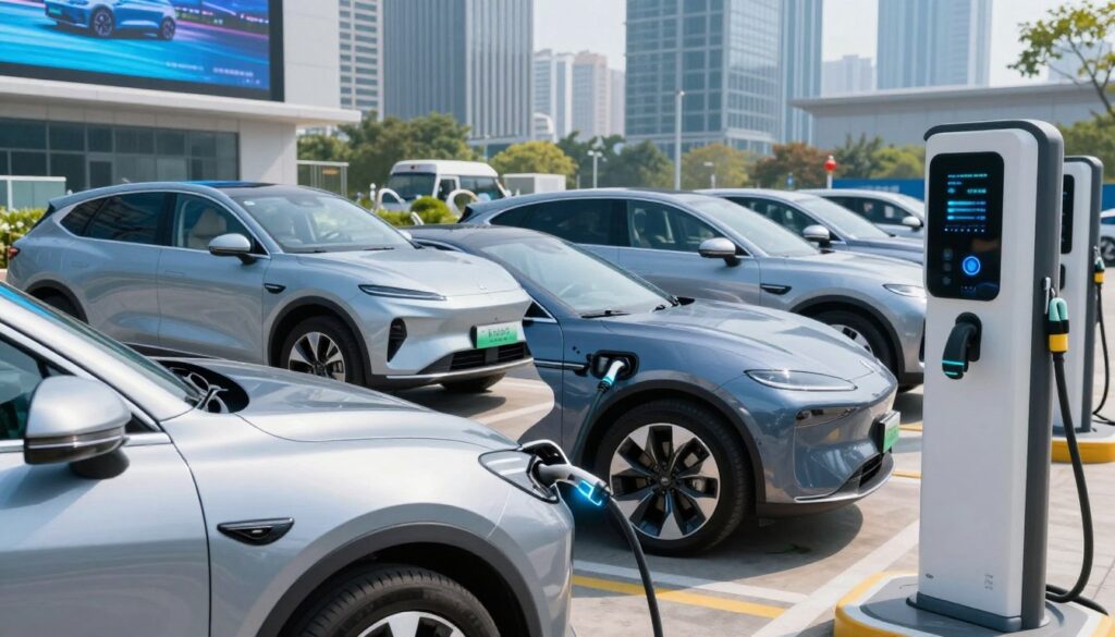szybkie ładowanie samochodów elektrycznych