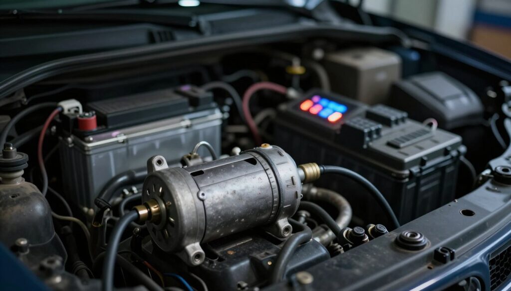 przyczyny awarii rozrusznika gdy kontrolki świecą