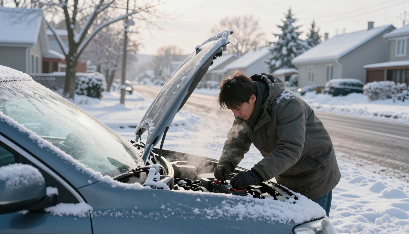 Auto nie chce ruszyć po zimnej nocy – co sprawdzić?