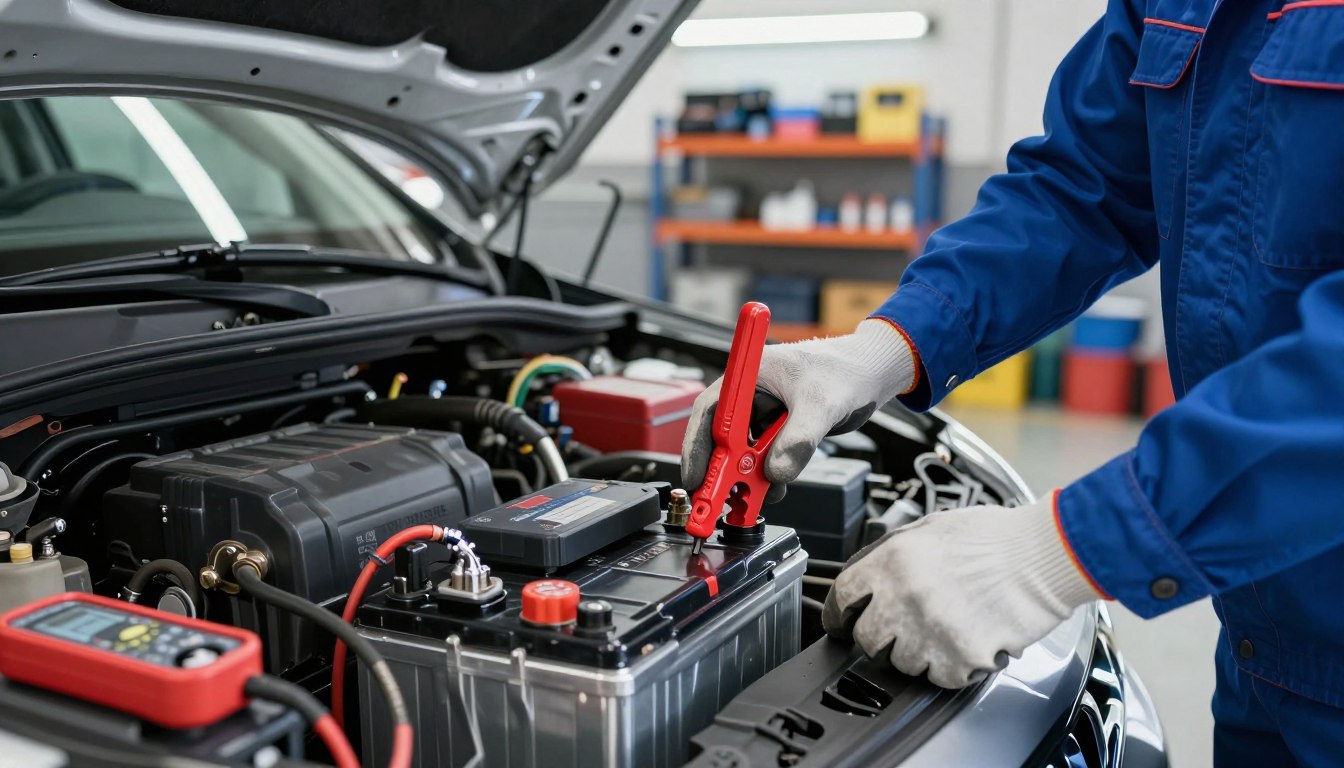 Podłączanie akumulatora – plus czy minus najpierw?