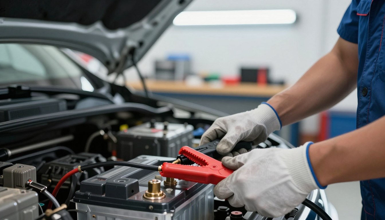 Podłączanie prostownika do auta – co najpierw plus czy minus?