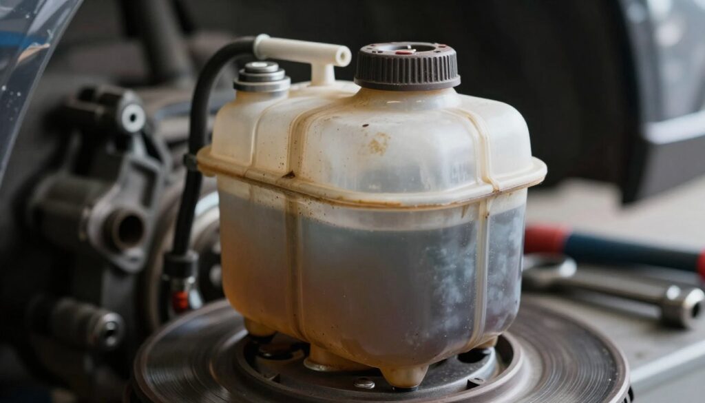 przyczyny degradacji płynu hamulcowego