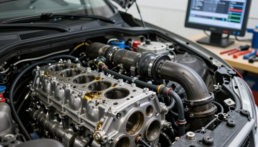 wpływ problemów z odmą na silnik