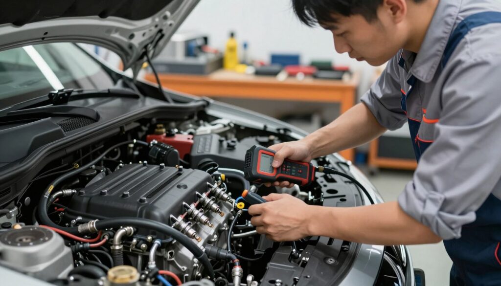 wpływ serwisu na silnik