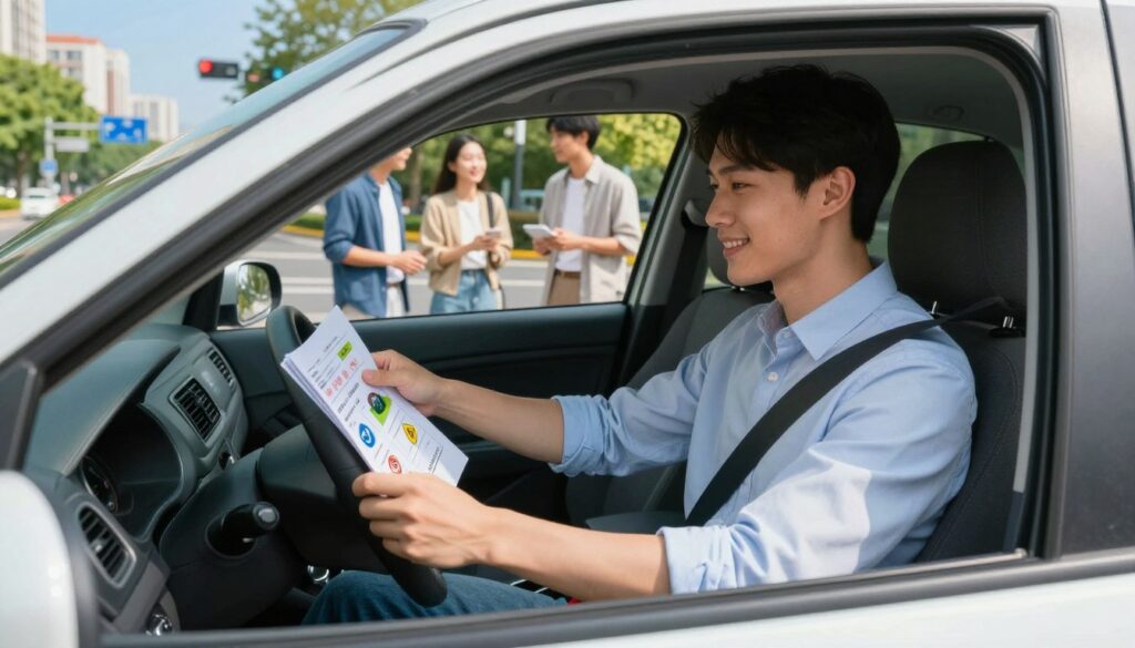 wskazówki dla młodych kierowców