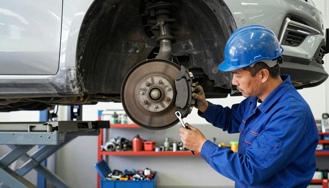 Wymiana klocków hamulcowych – kiedy i ile kosztuje w 2026?