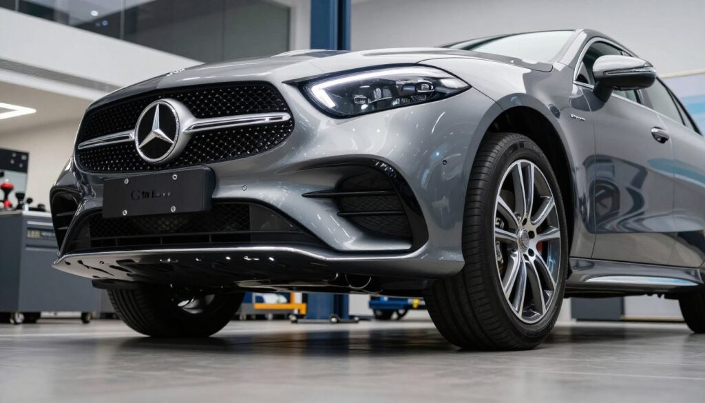 Mercedes CLS zawieszenie