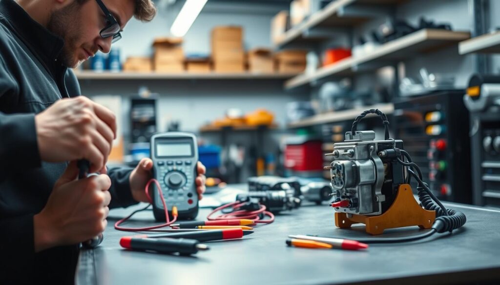 diagnostyka elektromagnesu rozrusznika
