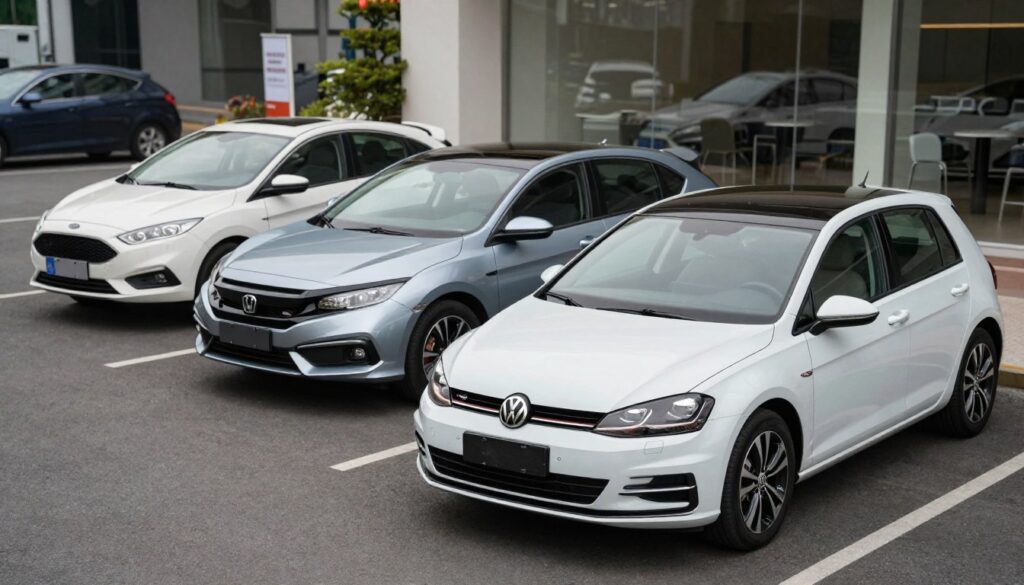 Porównanie Volkswagena Golfa VII z konkurencyjnymi modelami