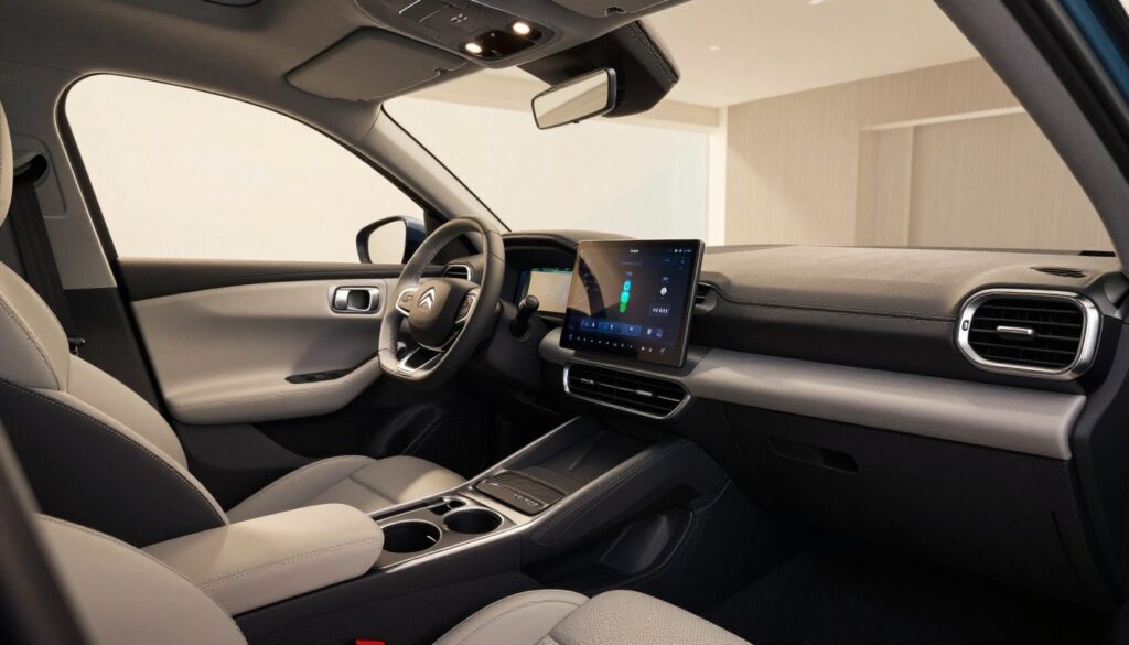 Wyposażenie wnętrza Citroena C4 Wyposażenie wnętrza Citroena C4