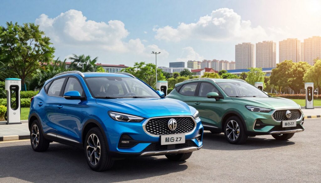 hybrydowe i elektryczne wersje MG ZS
